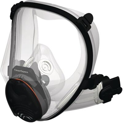CleanSpace, Atemschutzmaske, Atemschutzvollmaske PAF-1106 EN 12942 ohne Filter, mit Polycarbonatscheibe klein (1x) CleanSpace, Atemschutzmaske, Atemschutzvollmaske PAF-1106 EN 12942 ohne Filter, mit Polycarbonatscheibe klein (1x)