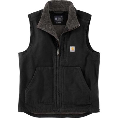 Carhartt, Herren, Westen, Washed Duck Lin.Mock Neck Vest Black Gr.M, Schwarz, (M) Carhartt, Herren, Westen, Washed Duck Lin.Mock Neck Vest Black Gr.M, Schwarz, (M)
