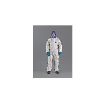 Ansell, Schutzanzug + Arbeitsoverall, Schutzanzug Microgard 1800, Grösse XXL, blau/weiss (XXL, 1x) Ansell, Schutzanzug + Arbeitsoverall, Schutzanzug Microgard 1800, Grösse XXL, blau/weiss (XXL, 1x)