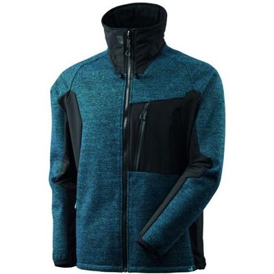 Mascot, Arbeitsjacke, Strickjacke ADVANCED petroleum / schwarz (XXL) Mascot, Arbeitsjacke, Strickjacke ADVANCED petroleum / schwarz (XXL)