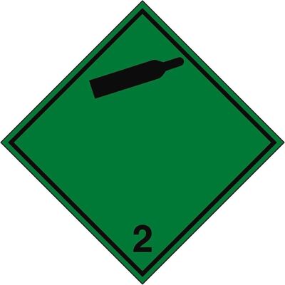 Brady, Sicherheitskennzeichnung, Transport Sign - ADR 2.2B - Brady, Sicherheitskennzeichnung, Transport Sign - ADR 2.2B -