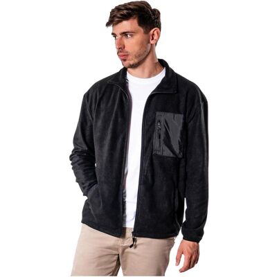 Stier, Arbeitsjacke, Zip Fleece M Black (M) Stier, Arbeitsjacke, Zip Fleece M Black (M)