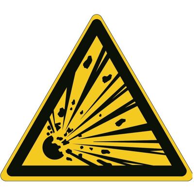 Brady, Sicherheitskennzeichnung, Warning explosive material - Brady, Sicherheitskennzeichnung, Warning explosive material -