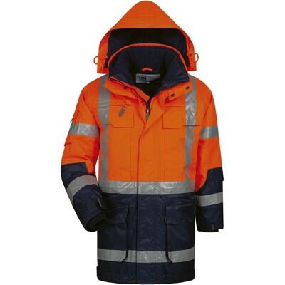 Elysee, Arbeitsjacke, Herren Warnjacke WALLACE orange, marine Grösse 3XL (3XL) Elysee, Arbeitsjacke, Herren Warnjacke WALLACE orange, marine Grösse 3XL (3XL)