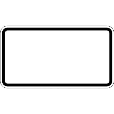 Magni, Sicherheitskennzeichnung, ZZ.blanko, 231x420mm Grund weiss - Rand schwarz RAL-Gütezeichen Folie RA2 Magni, Sicherheitskennzeichnung, ZZ.blanko, 231x420mm Grund weiss - Rand schwarz RAL-Gütezeichen Folie RA2