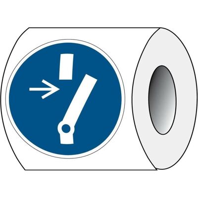 Brady, Sicherheitskennzeichnung, ISO 7010 PIC M021 B-7541 ISO Sicherheitskennzeichnung - Vor Arbeiten freischalten Laminie Brady, Sicherheitskennzeichnung, ISO 7010 PIC M021 B-7541 ISO Sicherheitskennzeichnung - Vor Arbeiten freischalten Laminie