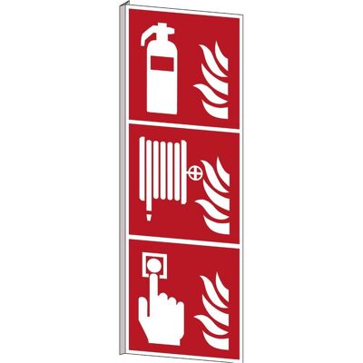 Brady, Sicherheitskennzeichnung, ISO 7010 PIC F001/F002/F005 B-455 Feuerlöscher, Feuerlöschschlauch und Brandmelder - ISO 7 Brady, Sicherheitskennzeichnung, ISO 7010 PIC F001/F002/F005 B-455 Feuerlöscher, Feuerlöschschlauch und Brandmelder - ISO 7