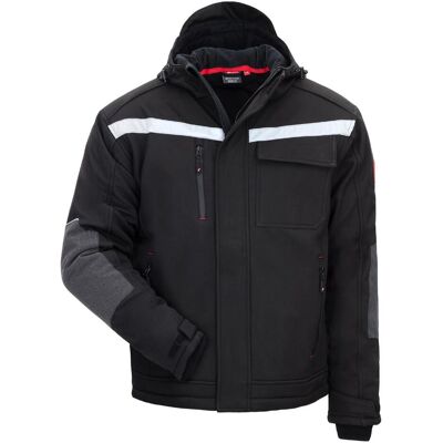 Nitras, Arbeitsjacke, Winter-Softshelljacke Schwarz Motion Tex Plus, Gr.M (M) Nitras, Arbeitsjacke, Winter-Softshelljacke Schwarz Motion Tex Plus, Gr.M (M)