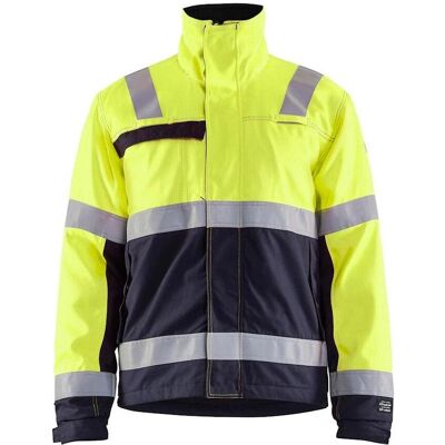 Blakläder, Arbeitsjacke, unisex Warnjacke Winter 4069 gelb, marine Grösse M (M) Blakläder, Arbeitsjacke, unisex Warnjacke Winter 4069 gelb, marine Grösse M (M)