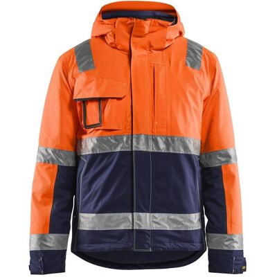 Blakläder, Arbeitsjacke, Warnschutz Winterjacke, orange / marineblau, Unisex-Grösse: XL (XL) Blakläder, Arbeitsjacke, Warnschutz Winterjacke, orange / marineblau, Unisex-Grösse: XL (XL)