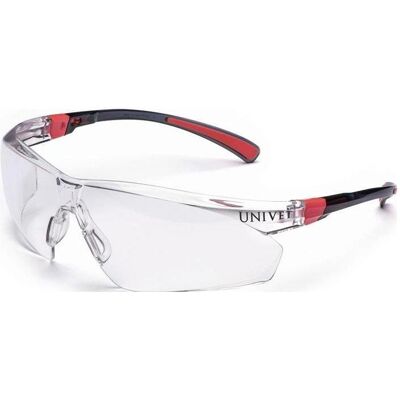 Univet, Schutzbrille + Gesichtsschutz, Schutzbrille 506 UP EN 166, EN 170 Bügel schwarz/rot Polycarbonat Univet, Schutzbrille + Gesichtsschutz, Schutzbrille 506 UP EN 166, EN 170 Bügel schwarz/rot Polycarbonat