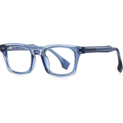 Techsuit, Computerbrille, - Anti-Blue Light Glasses Reflex PC (LS084) - for Men, Rectangular - Blue Techsuit, Computerbrille, - Anti-Blue Light Glasses Reflex PC (LS084) - for Men, Rectangular - Blue