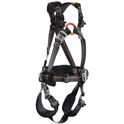 Skylotec, Absturzsicherung, Auffanggurt Ignite Trion EN361:2002 schwarz/orange/anthrazit für Kleidergrösse M/XXL (Auffanggurt, 140 kg) Skylotec, Absturzsicherung, Auffanggurt Ignite Trion EN361:2002 schwarz/orange/anthrazit für Kleidergrösse M/XXL (Auffanggurt, 140 kg)