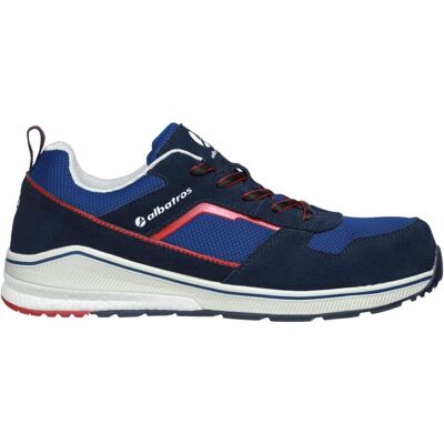 Albatros, Sicherheitsschuhe, Court Blue Low 647640308000046 ESD Sicherheitshalbschuh S3 Schuhgrösse (EU): 46 Blau, Rot (S1P, 46) Albatros, Sicherheitsschuhe, Court Blue Low 647640308000046 ESD Sicherheitshalbschuh S3 Schuhgrösse (EU): 46 Blau, Rot (S1P, 46)