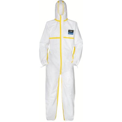 Uvex, Schutzanzug + Arbeitsoverall, Disposable Coverall chem light (L) Uvex, Schutzanzug + Arbeitsoverall, Disposable Coverall chem light (L)