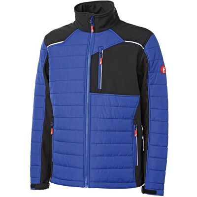 Magni, Arbeitsjacke, Hybrid-Steppjacke kornblau/schwarz Gr. 2XL Fortis Elements (XXL) Magni, Arbeitsjacke, Hybrid-Steppjacke kornblau/schwarz Gr. 2XL Fortis Elements (XXL)