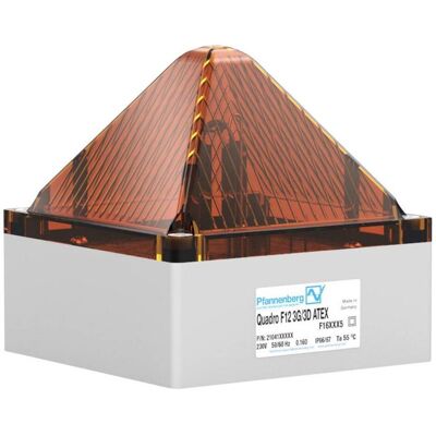 Pfannenberg Orange Warnleuchte - QUADRO F12 -3G/3D 24V/DC Pfannenberg Orange Warnleuchte - QUADRO F12 -3G/3D 24V/DC
