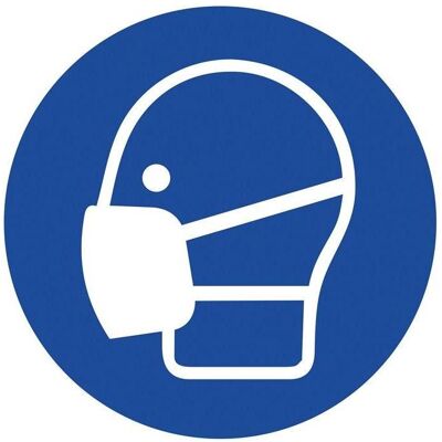 HP Autozubehör, Sicherheitskennzeichnung, Gebotszeichen ASR A1.3/DIN EN ISO 7010 Maske benutzen Folie HP Autozubehör, Sicherheitskennzeichnung, Gebotszeichen ASR A1.3/DIN EN ISO 7010 Maske benutzen Folie