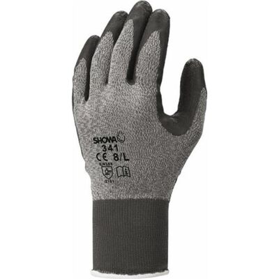 Showa, Schutzhandschuhe, Montagehandschuh Grau 341-9/XL (9, XL) Showa, Schutzhandschuhe, Montagehandschuh Grau 341-9/XL (9, XL)