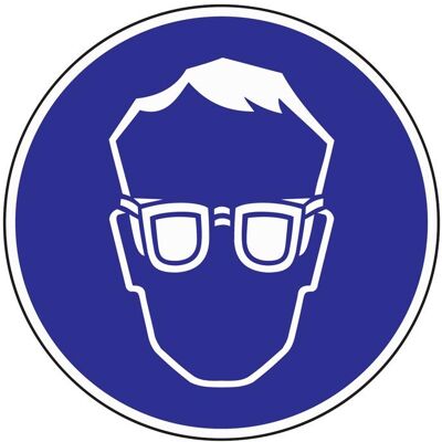 HP Autozubehör, Sicherheitskennzeichnung, Gebotszeichen ASR A1.3/BGV A8 Augenschutz benutzen Kunststoff HP Autozubehör, Sicherheitskennzeichnung, Gebotszeichen ASR A1.3/BGV A8 Augenschutz benutzen Kunststoff