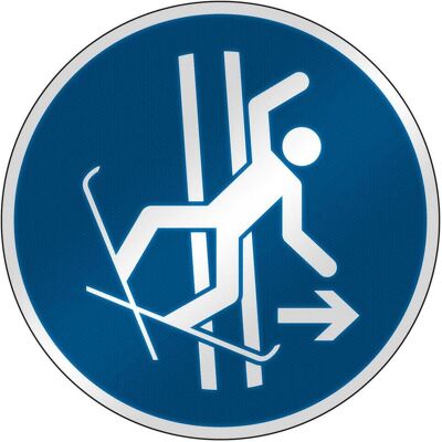 Brady, Sicherheitskennzeichnung, ISO Safety Sign - Immediately Brady, Sicherheitskennzeichnung, ISO Safety Sign - Immediately