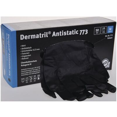 KCL, Schutzhandschuhe, Einweghandschuhe Dermatril Antistatic 773 (9) KCL, Schutzhandschuhe, Einweghandschuhe Dermatril Antistatic 773 (9)