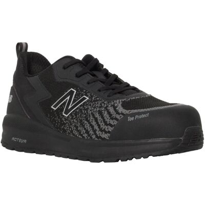 New Balance, Sicherheitsschuhe, sik. sko str. 42 - Speedware Schwarz m/snøre, Acteva mellemsål, slidstaerk tekstil (S1P, 42) New Balance, Sicherheitsschuhe, sik. sko str. 42 - Speedware Schwarz m/snøre, Acteva mellemsål, slidstaerk tekstil (S1P, 42)