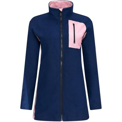 Safeguard, Arbeitsjacke, ESD-Fleecejacke mit langem Zip, Damen, marineblau/pink, XL (XL) Safeguard, Arbeitsjacke, ESD-Fleecejacke mit langem Zip, Damen, marineblau/pink, XL (XL)