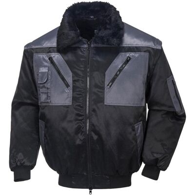 Magni, Arbeitsjacke, FORTIS Pilotenjacke Achim schw./anthr,Gr. S (S) Magni, Arbeitsjacke, FORTIS Pilotenjacke Achim schw./anthr,Gr. S (S)