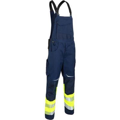 Kübler, Arbeitshose, Latzhose REFLECTIQ Klasse 1 warngelb/dunkelblau Form 3208 Grösse 102 (102) Kübler, Arbeitshose, Latzhose REFLECTIQ Klasse 1 warngelb/dunkelblau Form 3208 Grösse 102 (102)