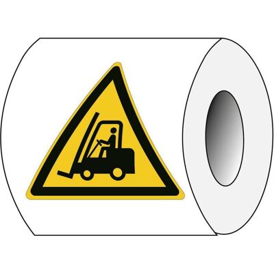 Brady, Sicherheitskennzeichnung, ISO 7010 PIC W014 B-7541 ISO Sicherheitskennzeichnung - Warnung vor Flurförderzeugen Lami Brady, Sicherheitskennzeichnung, ISO 7010 PIC W014 B-7541 ISO Sicherheitskennzeichnung - Warnung vor Flurförderzeugen Lami