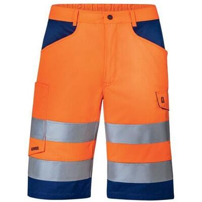 Uvex, Arbeitshose, Bermuda Construction orange, warnorange 54 (54) Uvex, Arbeitshose, Bermuda Construction orange, warnorange 54 (54)