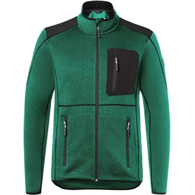 Kübler, Arbeitsjacke, Strickjacke moosgrün/schwarz Form 1443 Grösse 4XL (4XL) Kübler, Arbeitsjacke, Strickjacke moosgrün/schwarz Form 1443 Grösse 4XL (4XL)