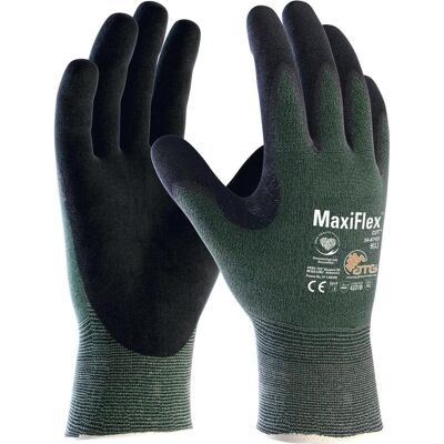 ATG, Schutzhandschuhe, Schnittschutzhandschuhe MaxiFlex Cut™ 34-8743 Grösse 11 grün/schwarz EN 388 PSA-Kategorie II (11) ATG, Schutzhandschuhe, Schnittschutzhandschuhe MaxiFlex Cut™ 34-8743 Grösse 11 grün/schwarz EN 388 PSA-Kategorie II (11)