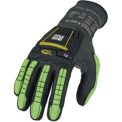 Ansell, Schutzhandschuhe, Handschuh Ringers R840 Grösse 10 schwarz/grün EN 388, EN ISO 21420:2020, EN 407 PSA-Kategorie II (10) Ansell, Schutzhandschuhe, Handschuh Ringers R840 Grösse 10 schwarz/grün EN 388, EN ISO 21420:2020, EN 407 PSA-Kategorie II (10)