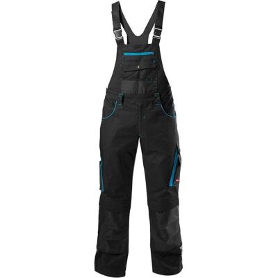 Magni, Arbeitshose, Format 4317784767644 – Fortis h-latzhose 24. Black/Turquoise. Gr. 62 (62) Magni, Arbeitshose, Format 4317784767644 – Fortis h-latzhose 24. Black/Turquoise. Gr. 62 (62)