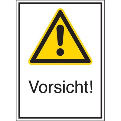 Brady, Sicherheitskennzeichnung, STD-679-262X371-B7527, Warnschilder - Vorsicht! Brady, Sicherheitskennzeichnung, STD-679-262X371-B7527, Warnschilder - Vorsicht!