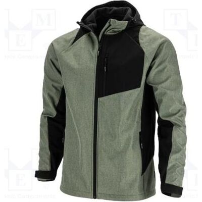 Lahti Pro, Arbeitsjacke, Kurtka softshell z kapt. zielono-czarna, "xl", ce, lahti (XL) Lahti Pro, Arbeitsjacke, Kurtka softshell z kapt. zielono-czarna, "xl", ce, lahti (XL)