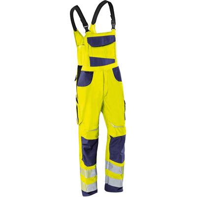 Kübler, Arbeitshose, Latzhose REFLECTIQ PSA 2 warngelb/dunkelblau Form 3207 Grösse 23 (23) Kübler, Arbeitshose, Latzhose REFLECTIQ PSA 2 warngelb/dunkelblau Form 3207 Grösse 23 (23)