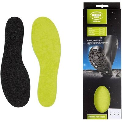 Bekina E001-36 Inlegzool Groen, Sohlen, Grün Bekina E001-36 Inlegzool Groen, Sohlen, Grün