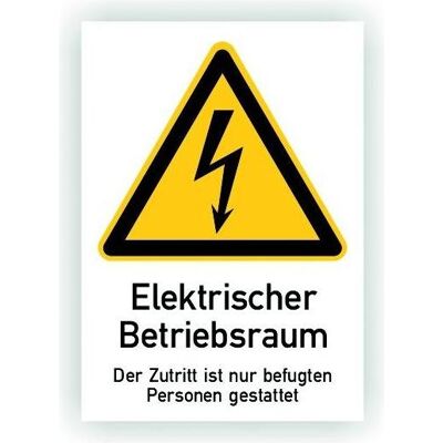Cimco, Sicherheitskennzeichnung, Warnzeichen für Elektrotechnik, 182724 Cimco, Sicherheitskennzeichnung, Warnzeichen für Elektrotechnik, 182724