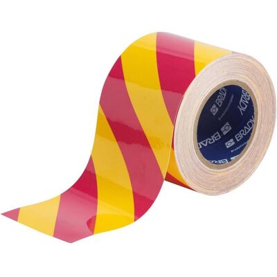Brady, Sicherheitskennzeichnung, Striped ToughStripe Tape Brady, Sicherheitskennzeichnung, Striped ToughStripe Tape