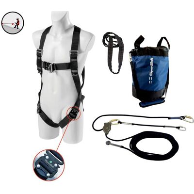 SpanSet, Absturzsicherung, Höhensicherung Safety-Kit SK-201/202/203 für Dacharbeiten (Höhensicherungsset, 100 kg) SpanSet, Absturzsicherung, Höhensicherung Safety-Kit SK-201/202/203 für Dacharbeiten (Höhensicherungsset, 100 kg)