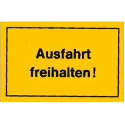 Magni, Sicherheitskennzeichnung, Verbotsschilder Ausfahrt freihalten Magni, Sicherheitskennzeichnung, Verbotsschilder Ausfahrt freihalten