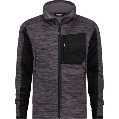 Dassy, Arbeitsjacke, Fleecejacke Convex anthrazitgrau/schwarz, Gr.3XL (3XL) Dassy, Arbeitsjacke, Fleecejacke Convex anthrazitgrau/schwarz, Gr.3XL (3XL)