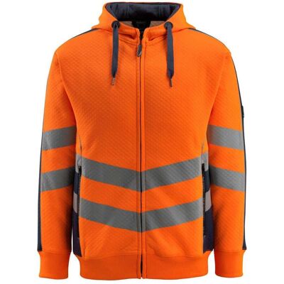 Mascot, Arbeitsjacke, unisex Warnschutz-Langarmshirt Corby orange, schwarzblau Grösse M (M) Mascot, Arbeitsjacke, unisex Warnschutz-Langarmshirt Corby orange, schwarzblau Grösse M (M)