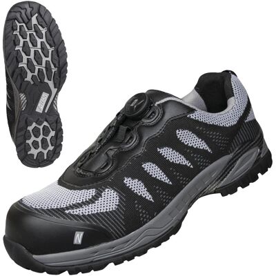 Nitras, Sicherheitsschuhe, PRO STEP, S1P Sicherhe schwarz/grau, Gr.46 (S1P, 46) Nitras, Sicherheitsschuhe, PRO STEP, S1P Sicherhe schwarz/grau, Gr.46 (S1P, 46)