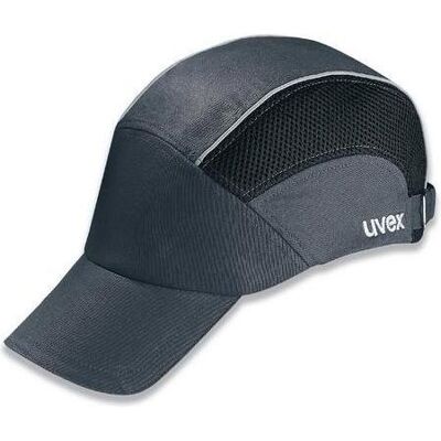 Uvex, Kopfschutz, Anstoßkappe u-cap 9794310 grau, schwarz Uvex, Kopfschutz, Anstoßkappe u-cap 9794310 grau, schwarz