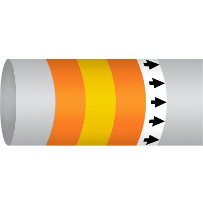 Brady, Sicherheitskennzeichnung, B-7541, ISO 14726 IMO Rohrmarkierer - Lub.oil for int. Combustion engines (Öl zum Schmieren Brady, Sicherheitskennzeichnung, B-7541, ISO 14726 IMO Rohrmarkierer - Lub.oil for int. Combustion engines (Öl zum Schmieren