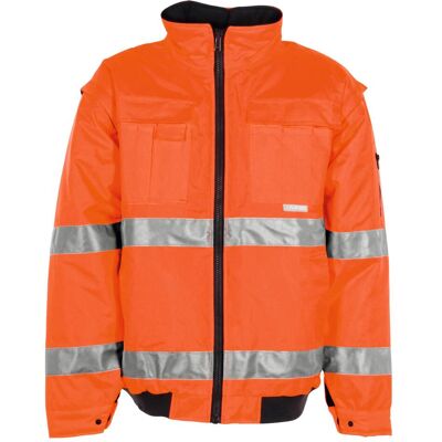 Planam, Arbeitsjacke, Warnschutz Pilotenjacke uni orange Grösse S (S) Planam, Arbeitsjacke, Warnschutz Pilotenjacke uni orange Grösse S (S)